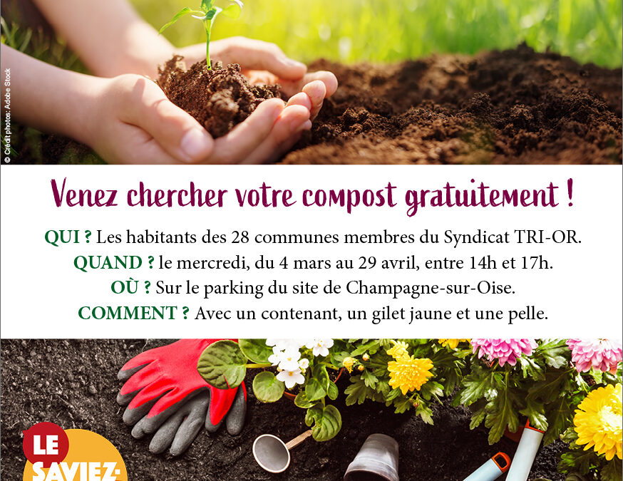 Distribution de compost