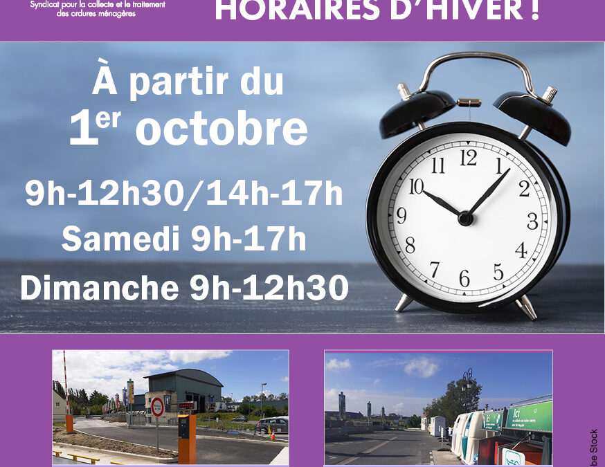 Tri-Or : horaires d&rsquo;hiver et compost